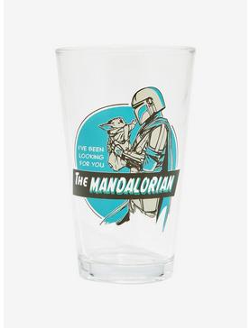 Plus Size Star Wars The Mandalorian The Child I've Been Looking For You Pint Glass, , hi-res