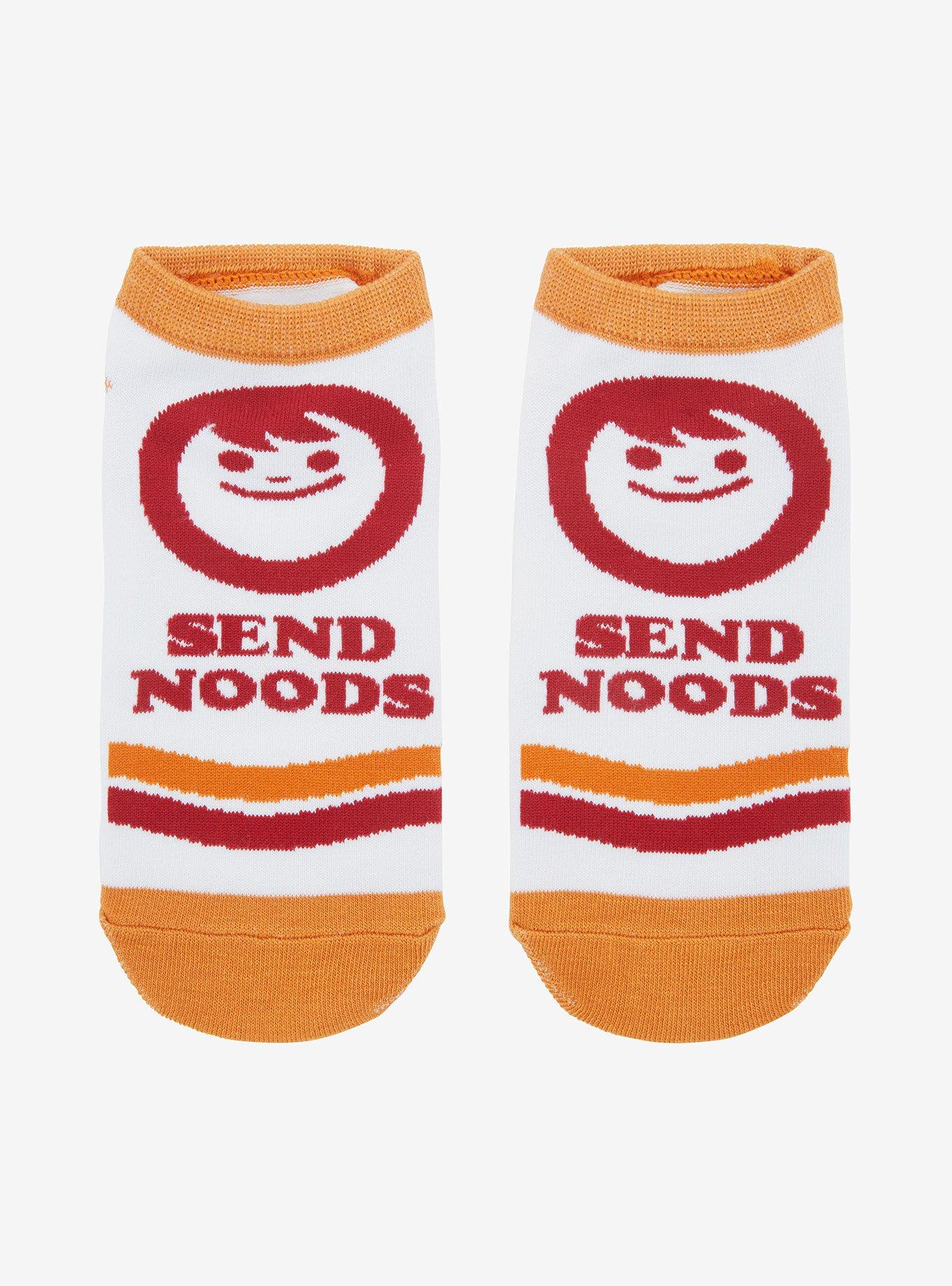Maruchan Send Noods No-Show Socks, , hi-res