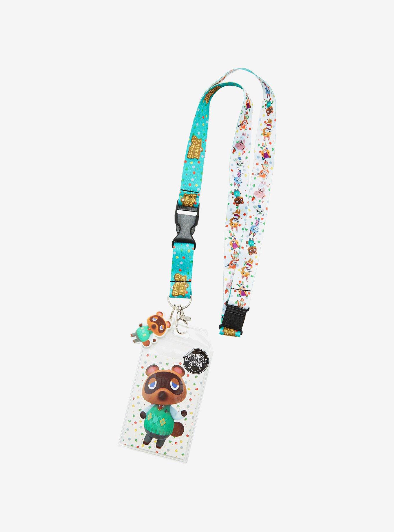 Nintendo Animal Crossing Tom Nook & Villagers Lanyard - BoxLunch Exclusive, , hi-res
