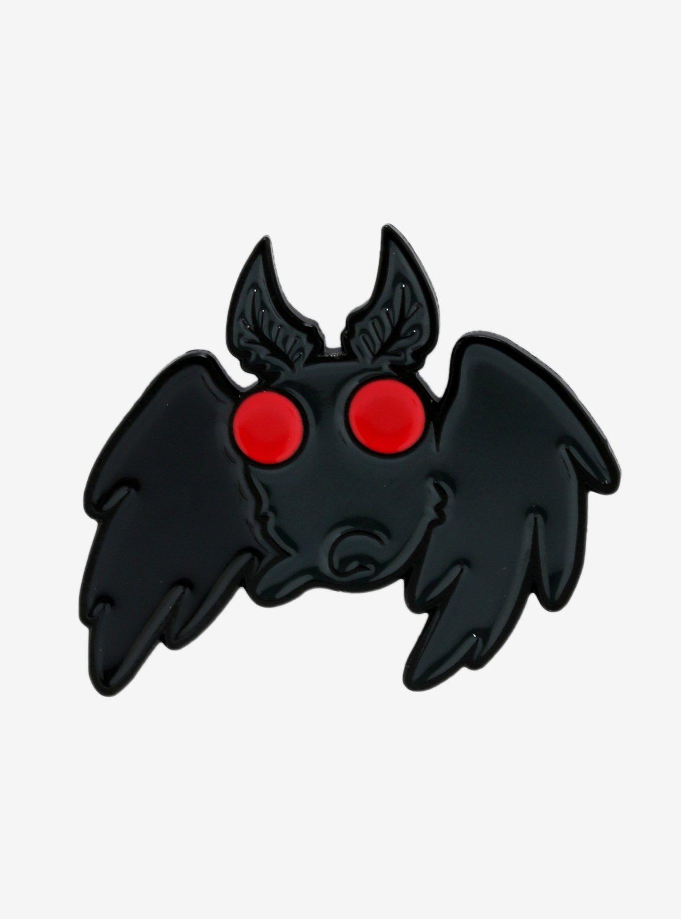 Chibi Mothman Enamel Pin - BoxLunch Exclusive, , hi-res