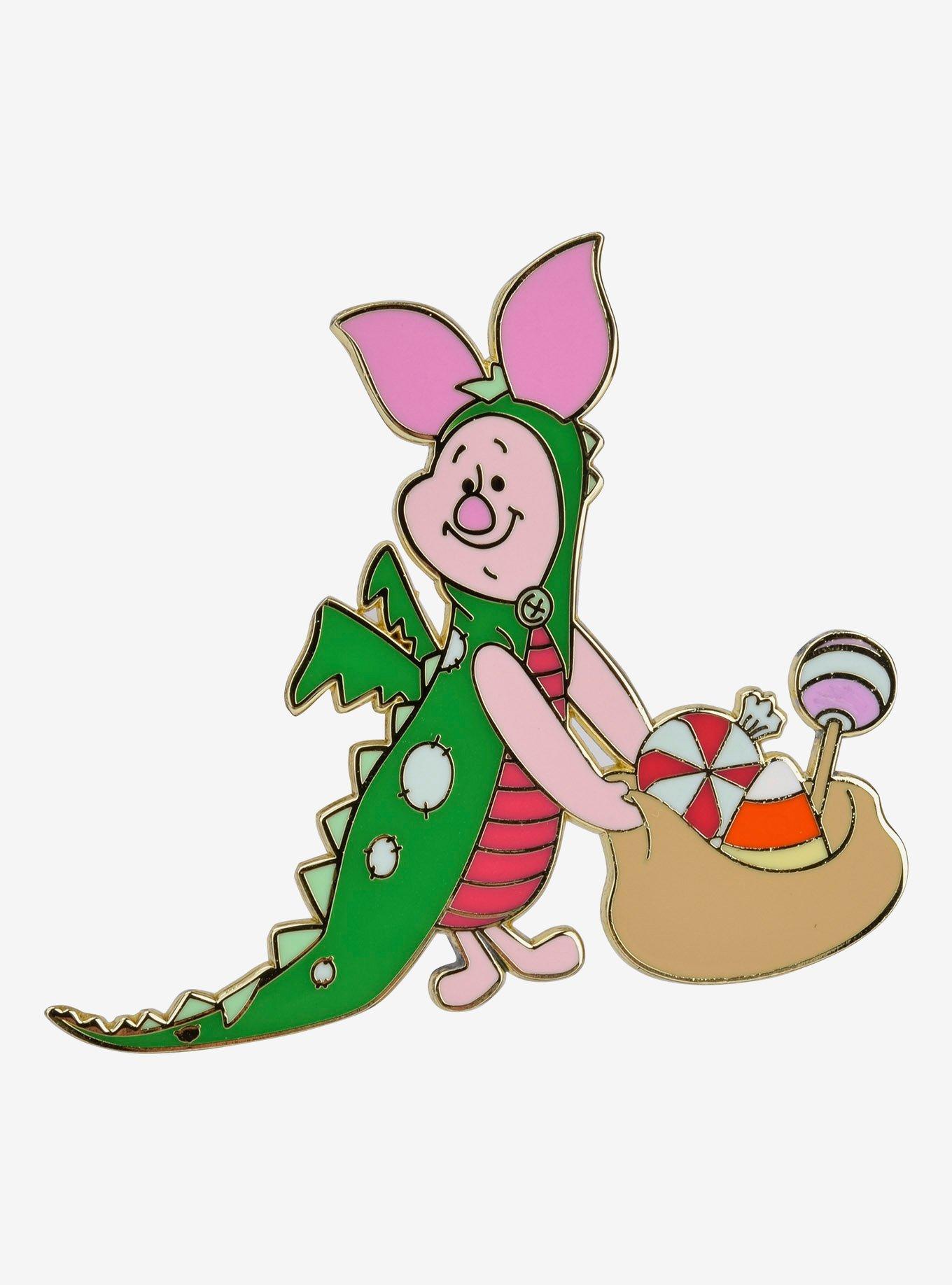 Our Universe Disney Winnie the Pooh Piglet in Halloween Costume Enamel Pin - BoxLunch Exclusive, , hi-res