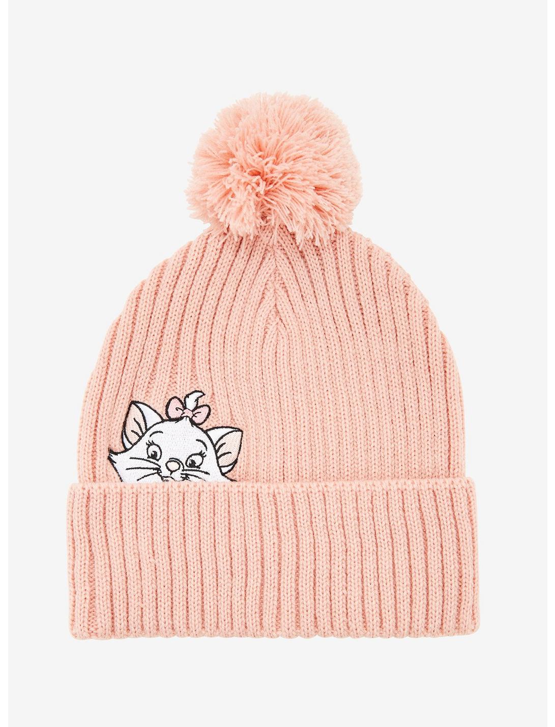 Disney The Aristocats Marie Peek Pom Cuff Beanie -  BoxLunch Exclusive, , hi-res