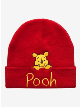 Disney Winnie the Pooh Pooh Cuff Beanie - BoxLunch Exclusive, , hi-res
