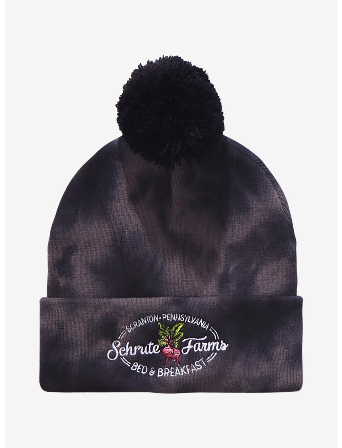 The Office Schrute Farms Bed & Breakfast Tie-Dye Pom Beanie - BoxLunch Exclusive, , hi-res