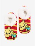 Disney Winnie the Pooh Chibi Pooh with Hunny Jar Slipper Socks - BoxLunch Exclusive, , hi-res