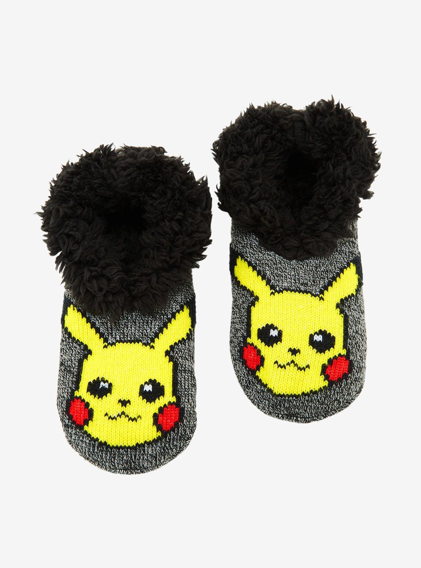 Pokémon Pikachu Slipper Socks - BoxLunch Exclusive, , hi-res