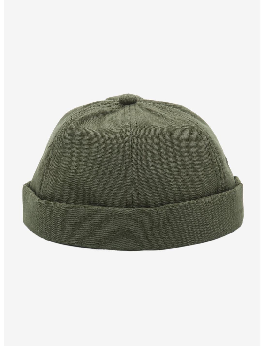 Green Brimless Ball Cap, , hi-res