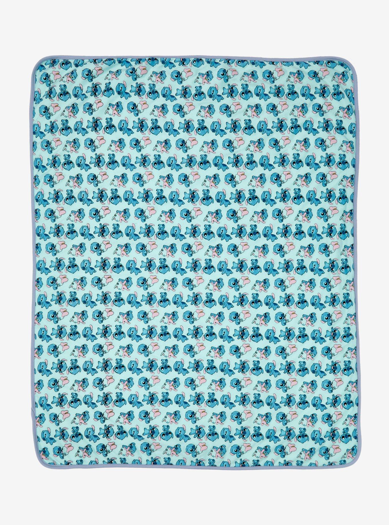 Disney Lilo & Stitch Chibi Stitch Baby Blanket - BoxLunch Exclusive, , hi-res