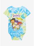 Rugrats Group Portrait Infant Tie-Dye One-Piece - BoxLunch Exclusive, GREEN, hi-res