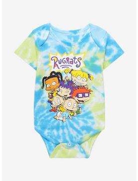 Rugrats Group Portrait Infant Tie-Dye One-Piece - BoxLunch Exclusive, , hi-res