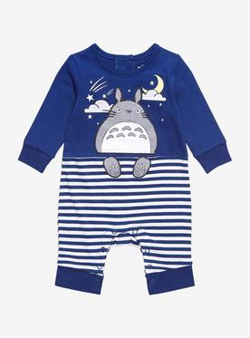 Our Universe Studio Ghibli My Neighbor Totoro Striped Infant One-Piece - BoxLunch Exclusive