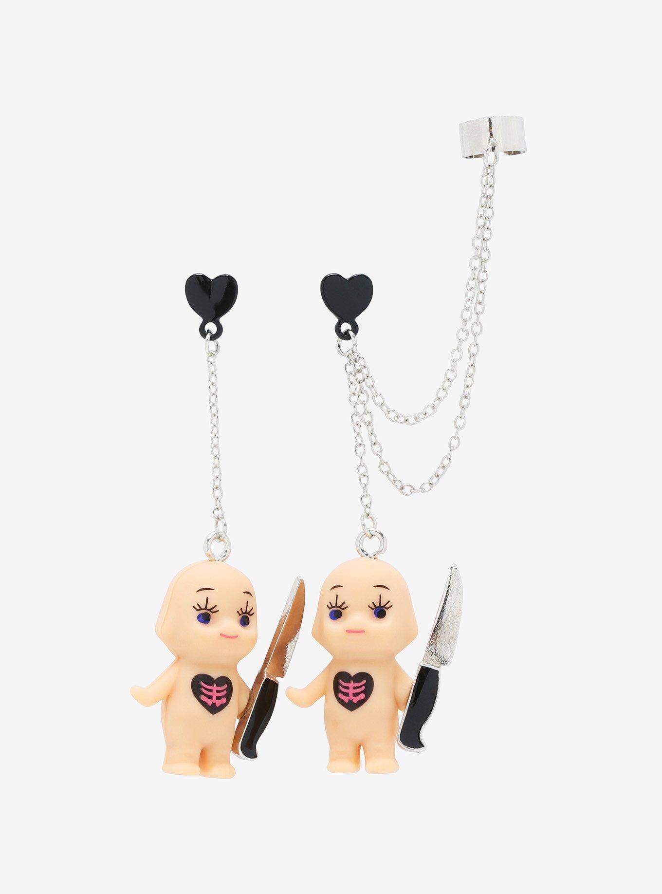 Hot topic cuff on sale earrings