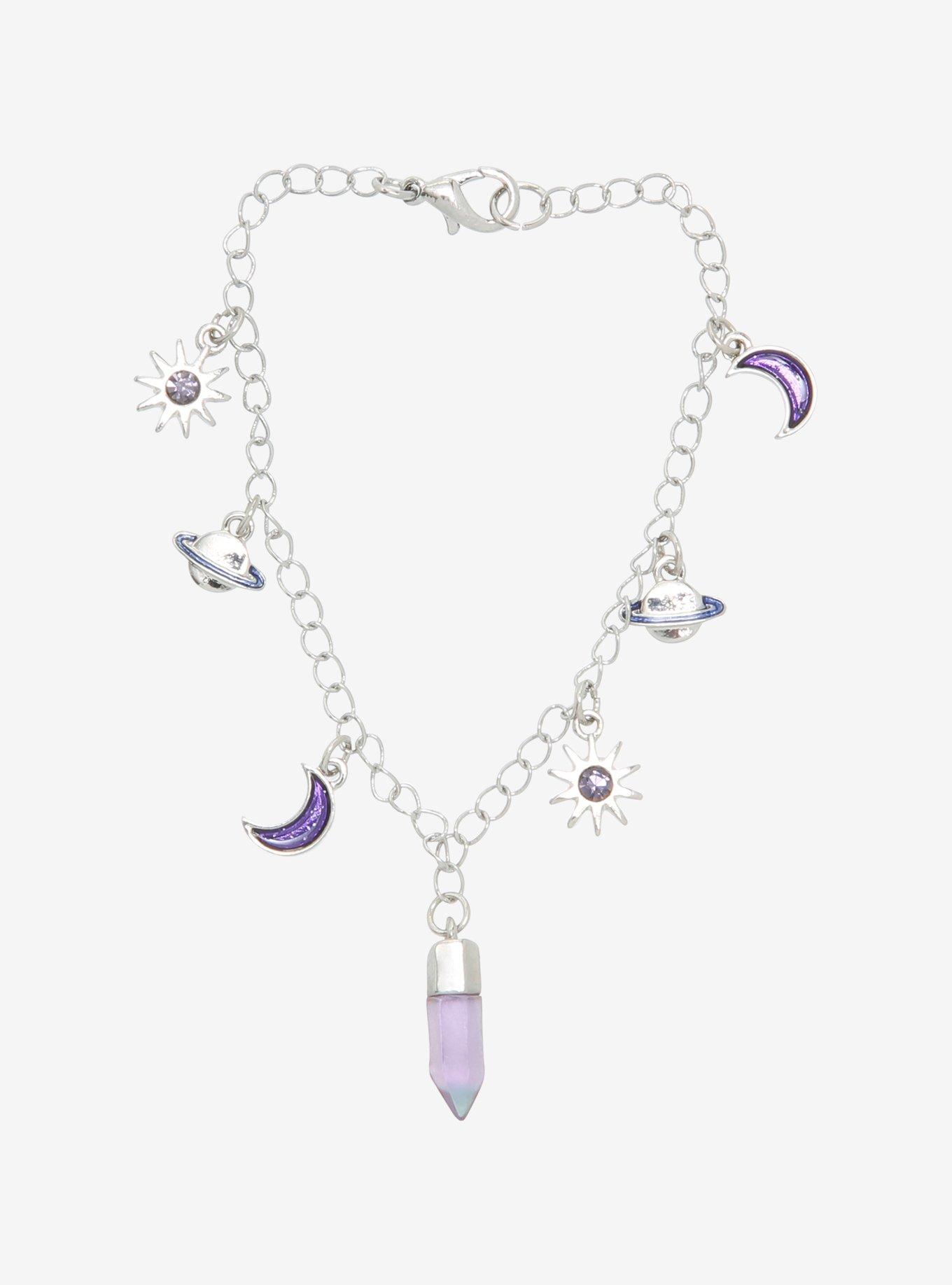 Celestial Planets Charm Bracelet