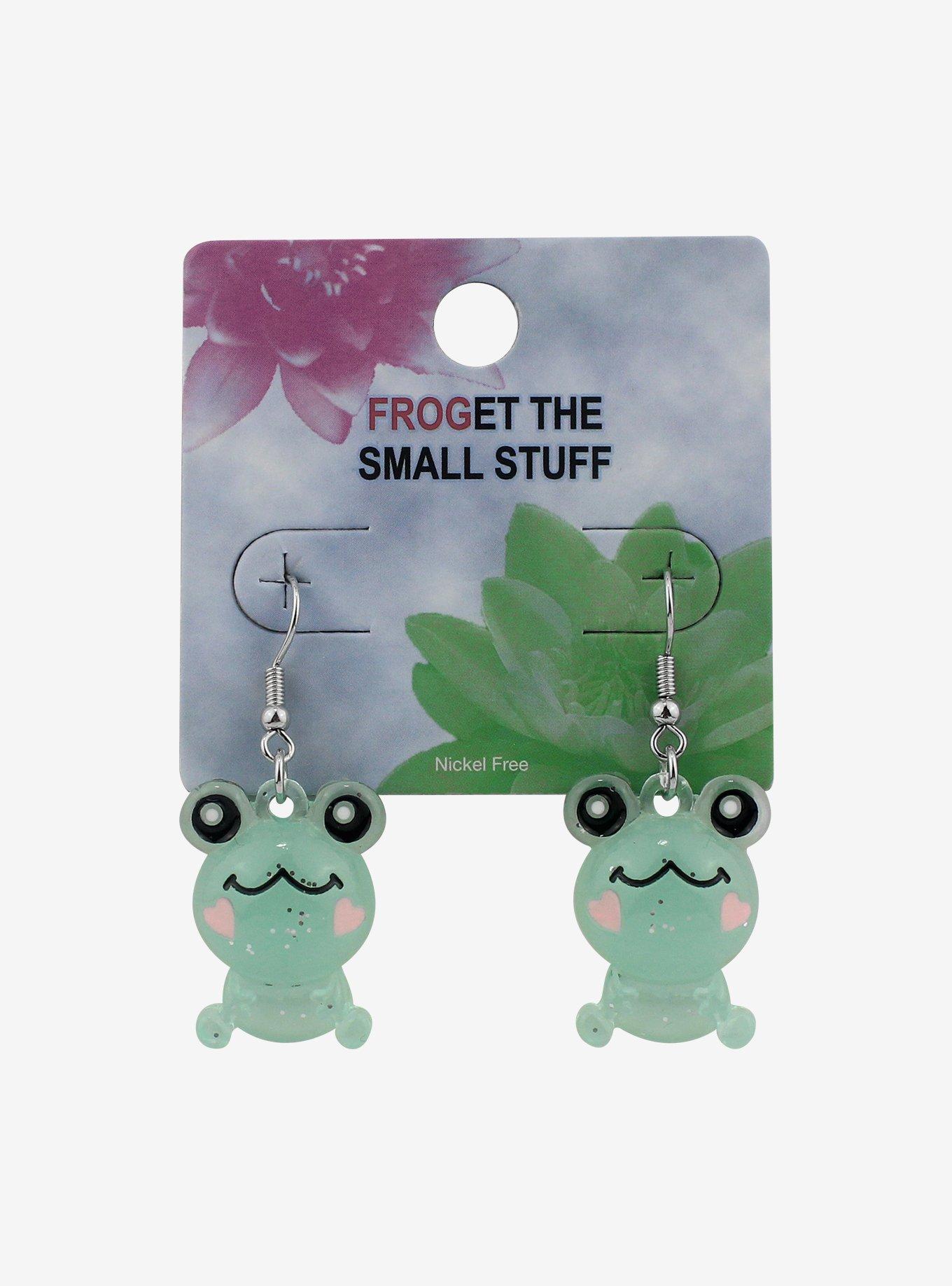 Bubble Frog Drop Earrings, , hi-res