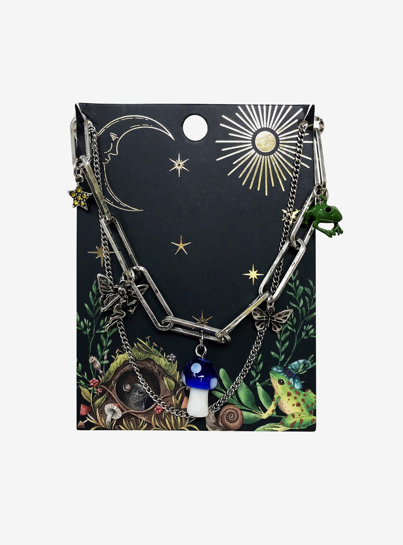 Mystical Forest Layered Chain Necklace | Hot Topic
