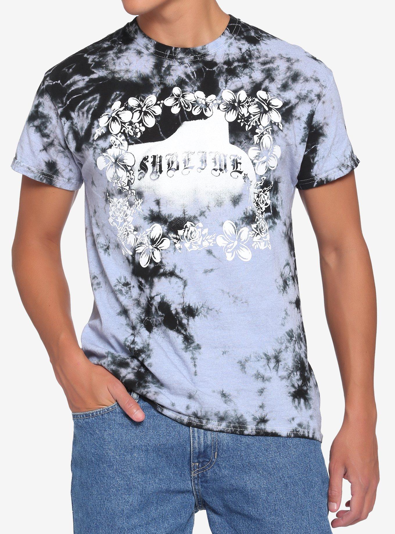 Sublime Floral Tie-Dye T-Shirt, MULTI, hi-res