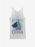 Disney Moana Born To Ocean Girl Girls Tank, WHITE HTR, hi-res