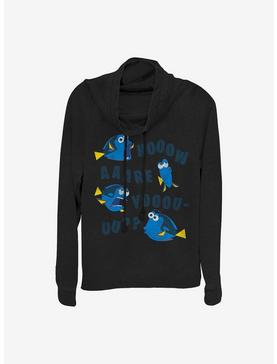Disney Pixar Finding Nemo Dory How Are You? Cowlneck Long-Sleeve Girls Top, , hi-res