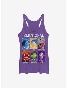 Disney Pixar Inside Out Emotional Adventurers Girls Tank, PUR HTR, hi-res