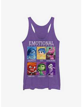 Disney Pixar Inside Out Emotional Adventurers Girls Tank, PUR HTR, hi-res