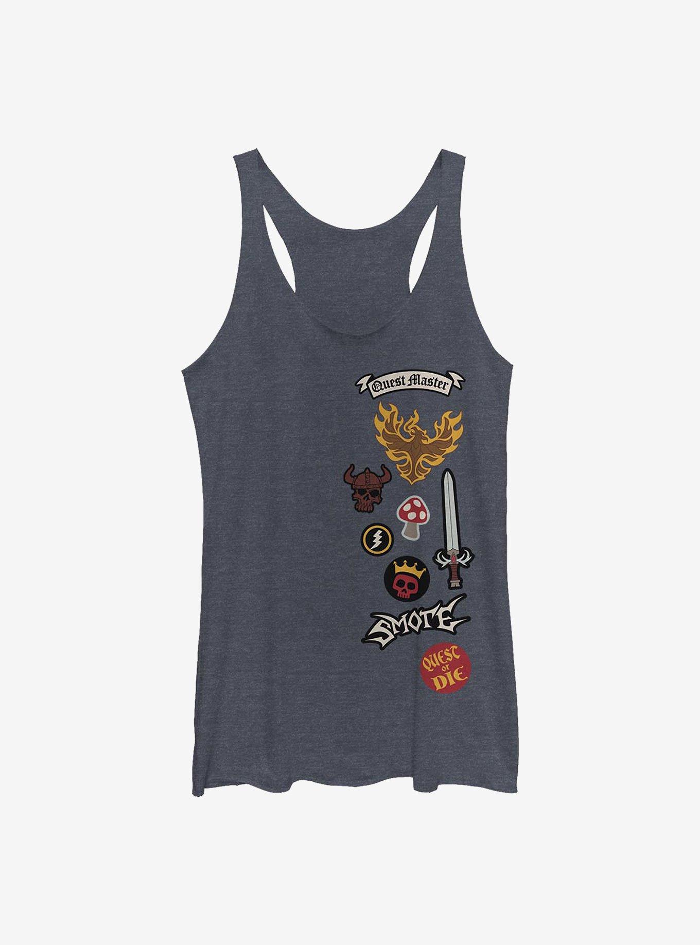 Disney Pixar Onward Icons Girls Tank, NAVY HTR, hi-res