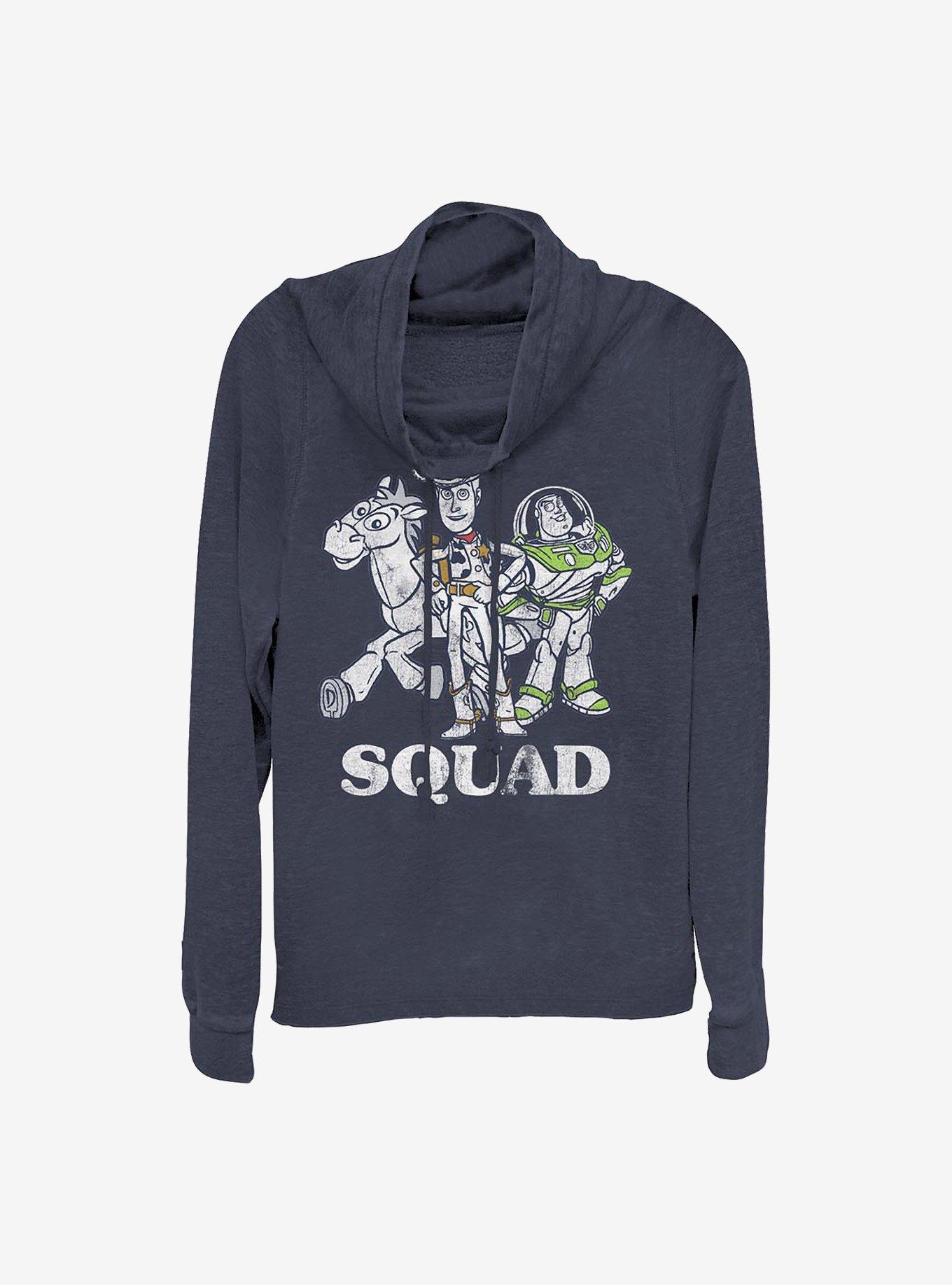Disney Pixar Toy Story Squad Buddies Cowlneck Long-Sleeve Girls Top, , hi-res