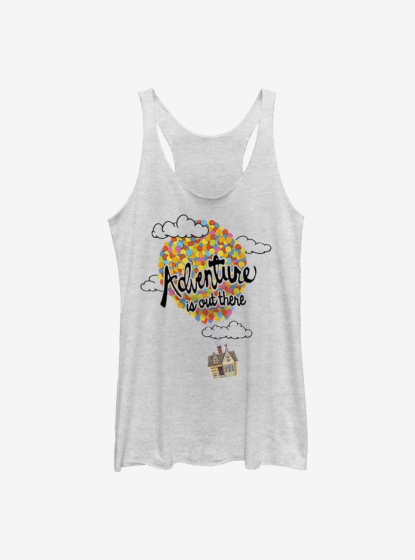 Disney Pixar Up Adventure Girls Tank, WHITE HTR, hi-res