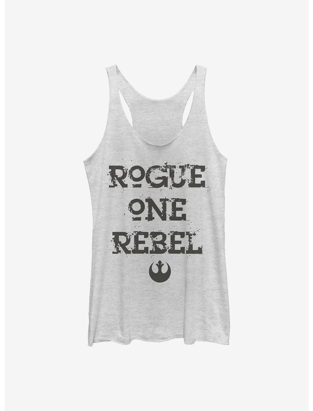 Star Wars Rogue One: A Star Wars Story Rogue One Rebel Girls Tank, WHITE HTR, hi-res