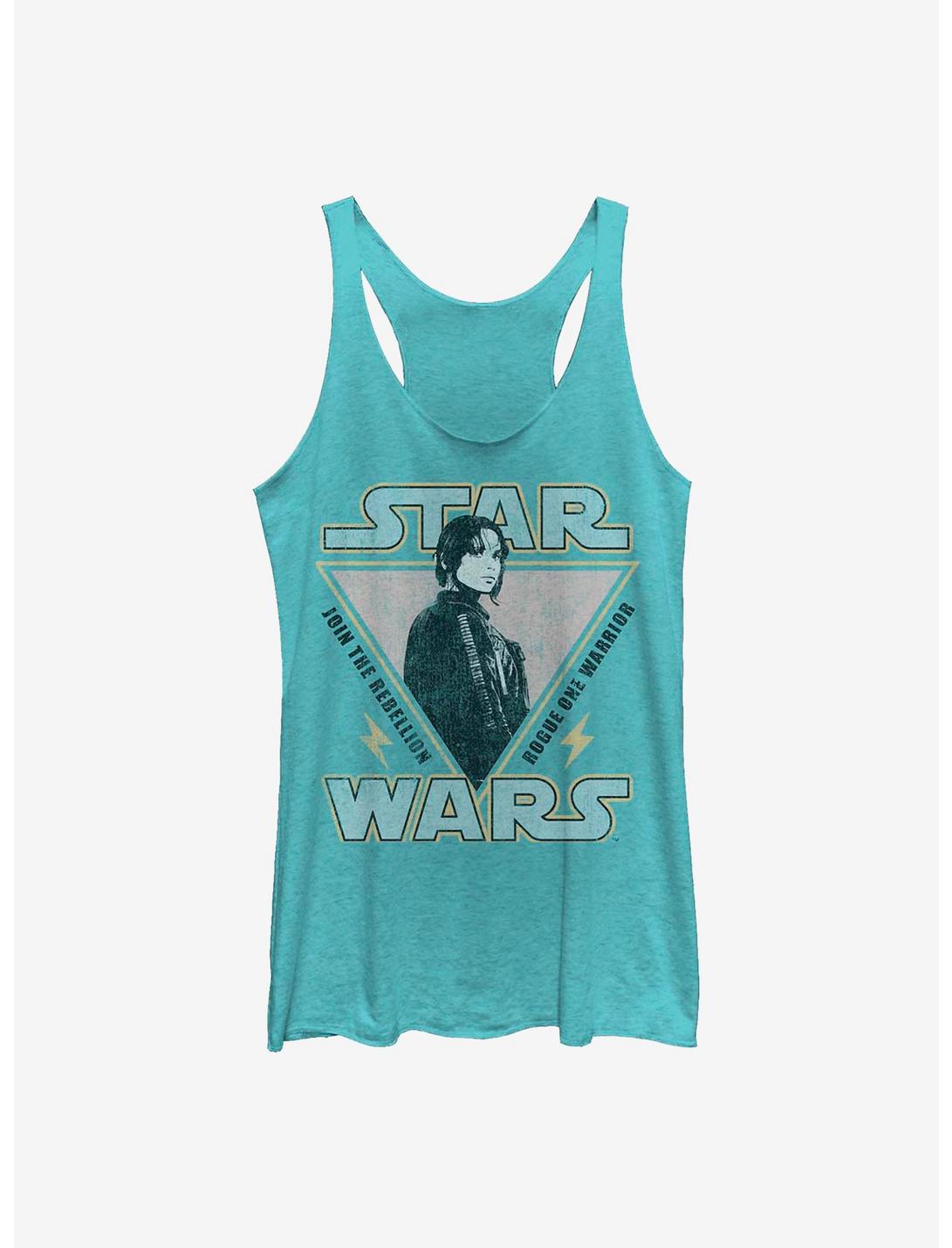Star Wars Rogue One: A Star Wars Story Join The Rebellion Girls Tank, TAHI BLUE, hi-res