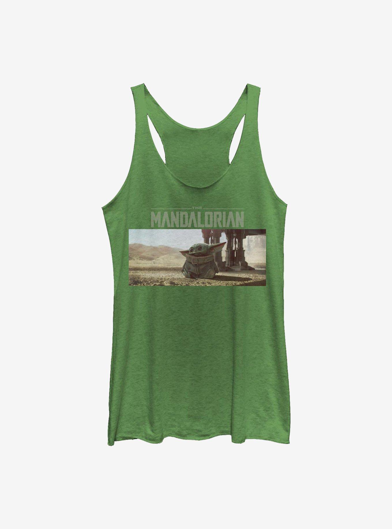 Star Wars The Mandalorian The Child Looking Girls Tank, , hi-res