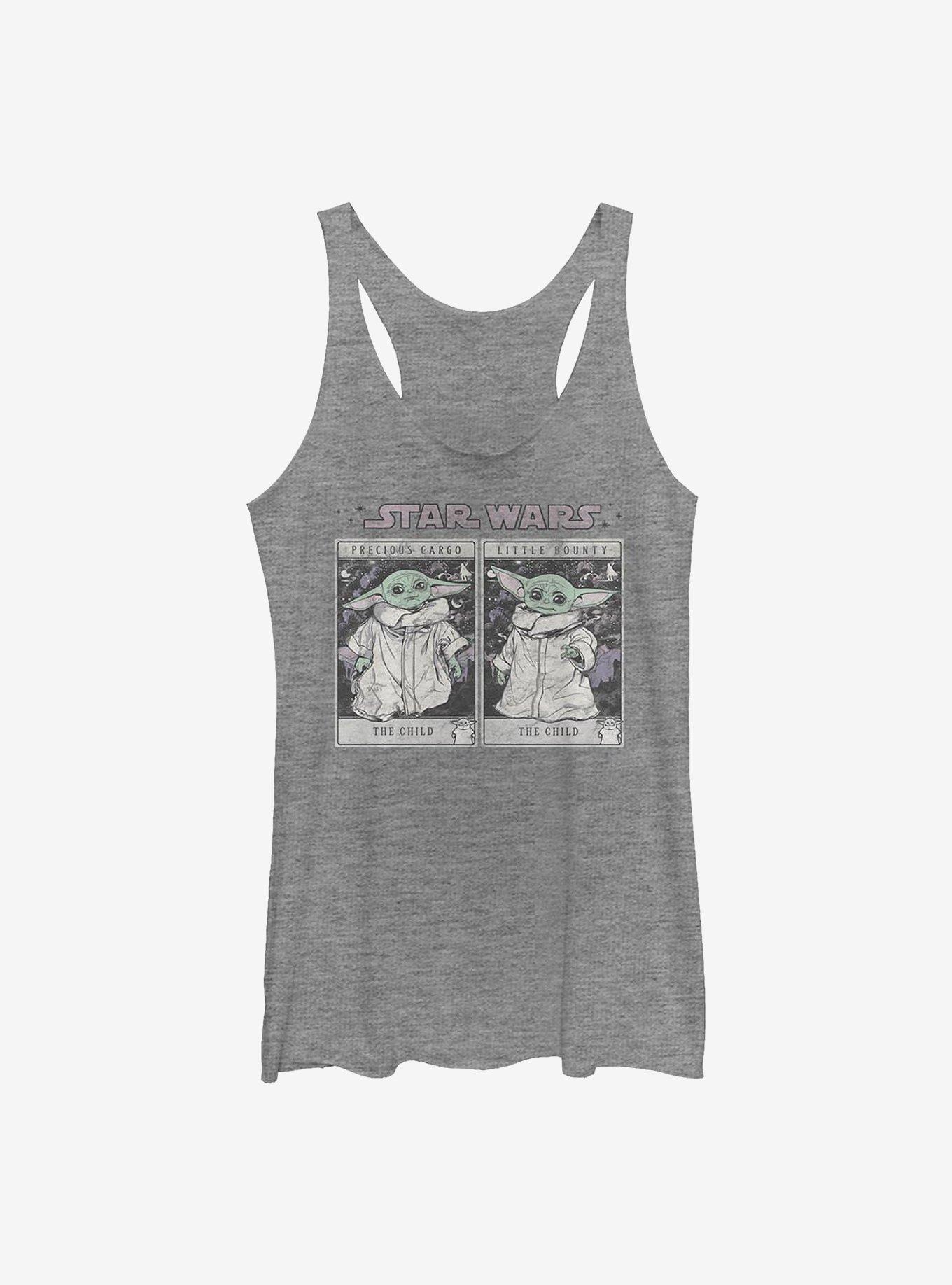 Star Wars The Mandalorian The Child Tarot Cards Girls Tank, , hi-res