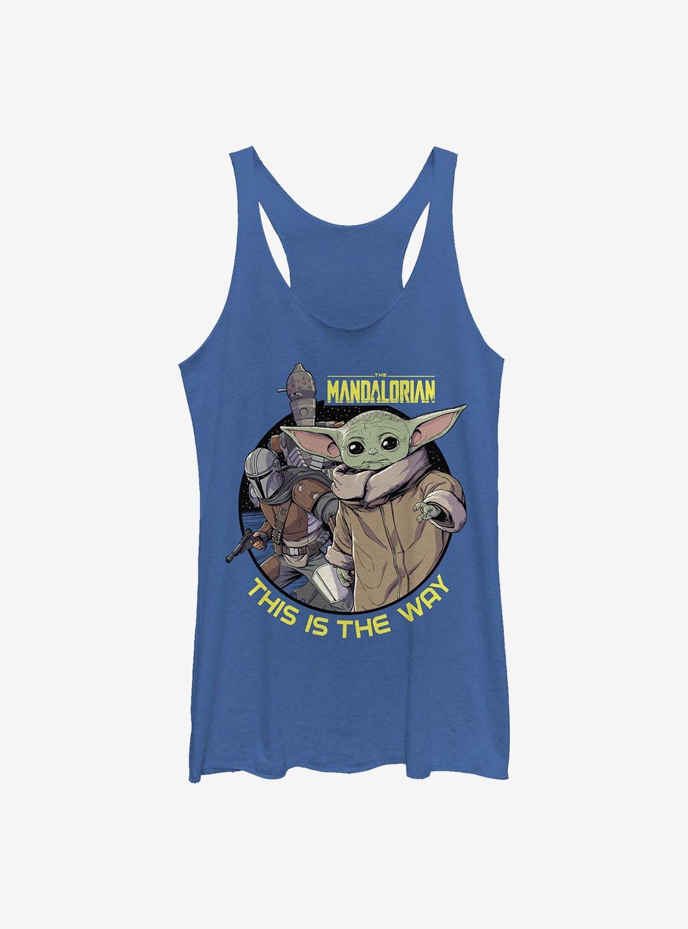 Star Wars The Mandalorian The Child This Is The Way Girls Tank, ROY HTR, hi-res