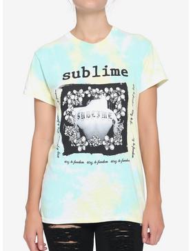 Sublime Logo Tie-Dye Girls T-Shirt, , hi-res
