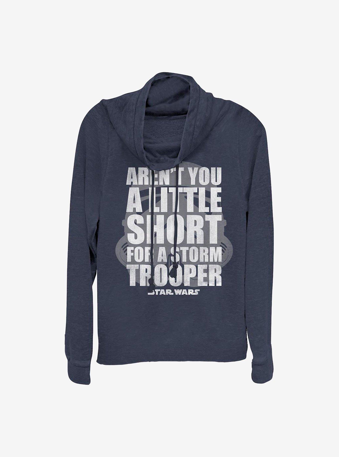 Star Wars Short Trooper Cowlneck Long-Sleeve Girls Top