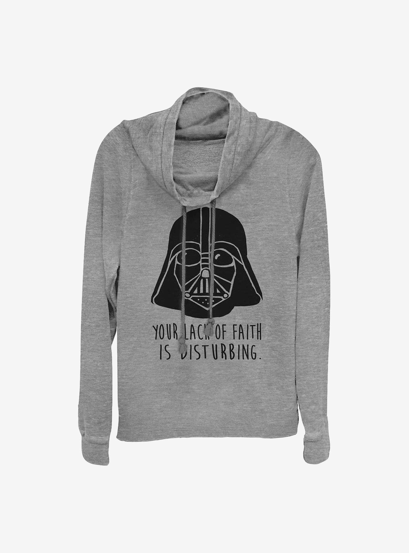 Star Wars That Is Disturbing Cowlneck Long-Sleeve Girls Top, , hi-res