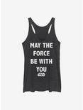 Star Wars Be With You Girls Tank, BLK HTR, hi-res