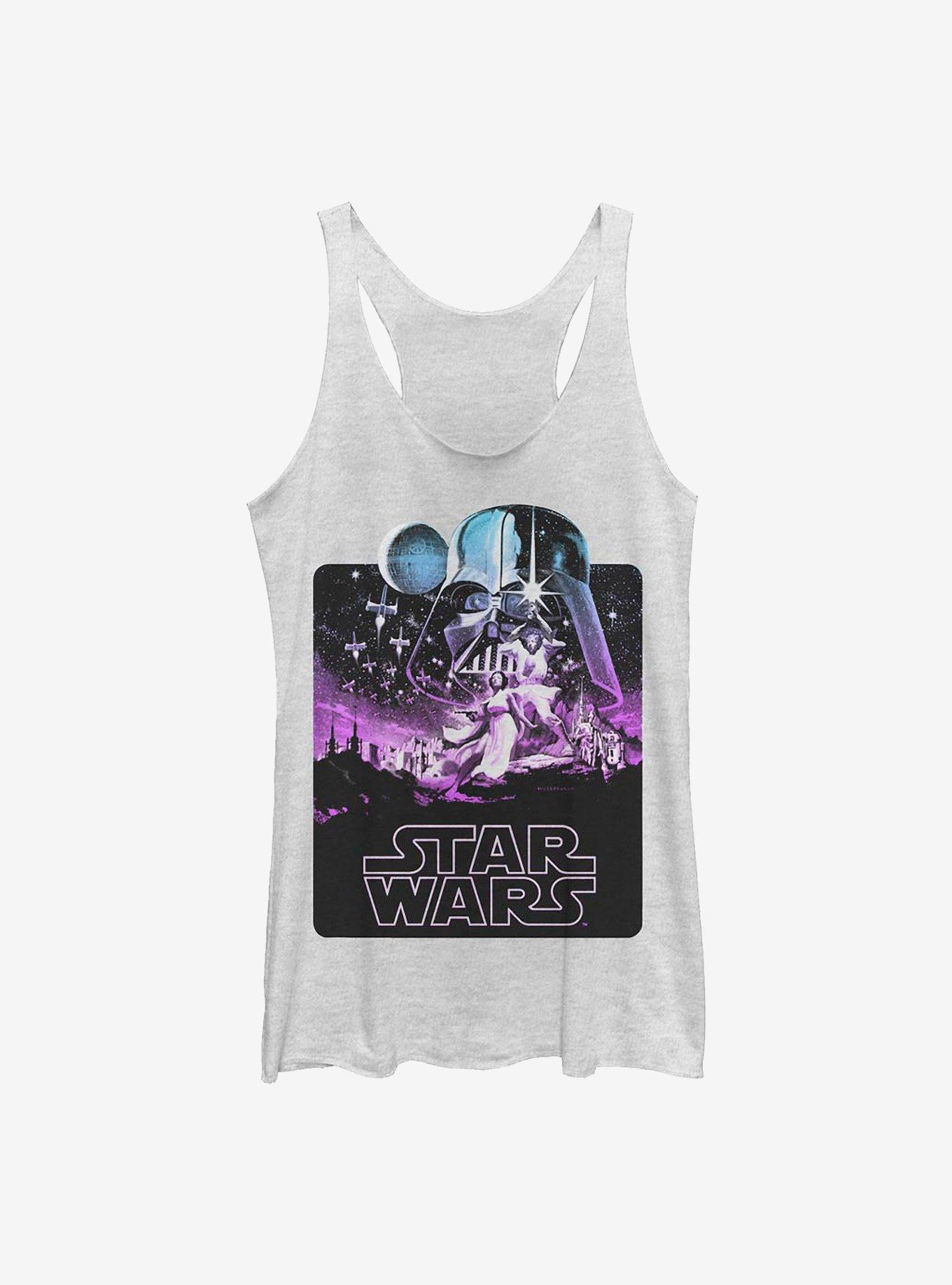Star Wars Galaxy Starry Girls Tank, WHITE HTR, hi-res