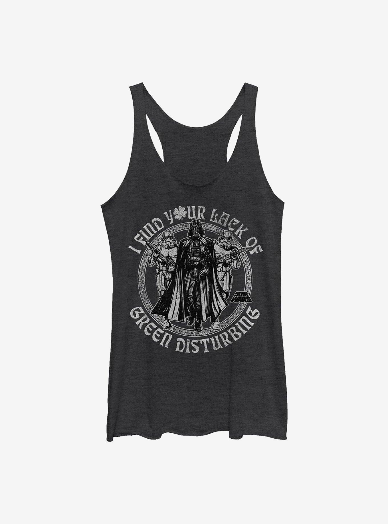 Star Wars Out Of Luck Girls Tank, BLK HTR, hi-res