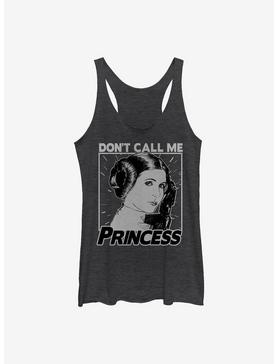 Star Wars Princess Leia Don't Call Me Princess Girls Tank, , hi-res