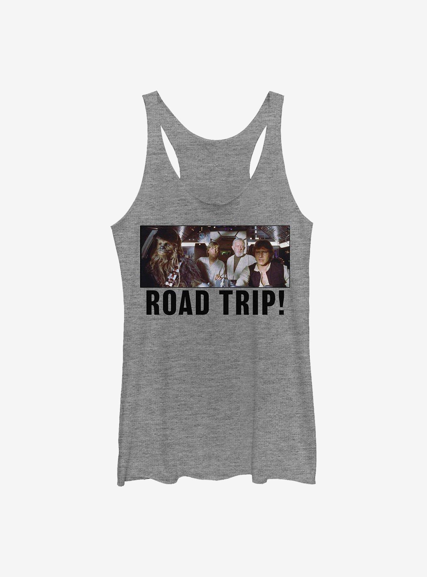 Star Wars Road Trip Girls Tank, GRAY HTR, hi-res