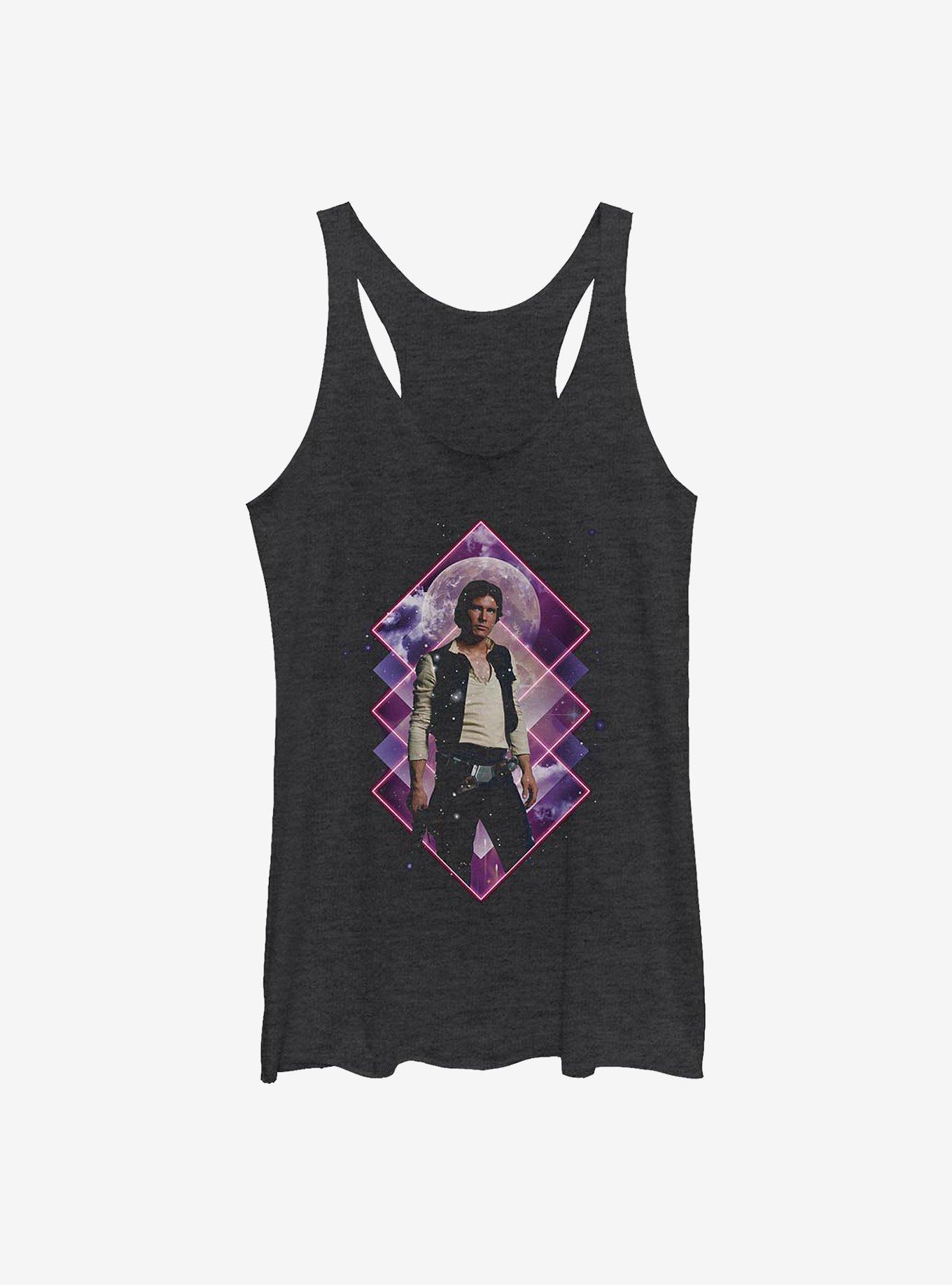 Star Wars Rocking Solo Girls Tank, BLK HTR, hi-res