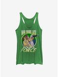 Star Wars Who Needs Luck Luke And Leia Girls Tank Top, ENVY, hi-res