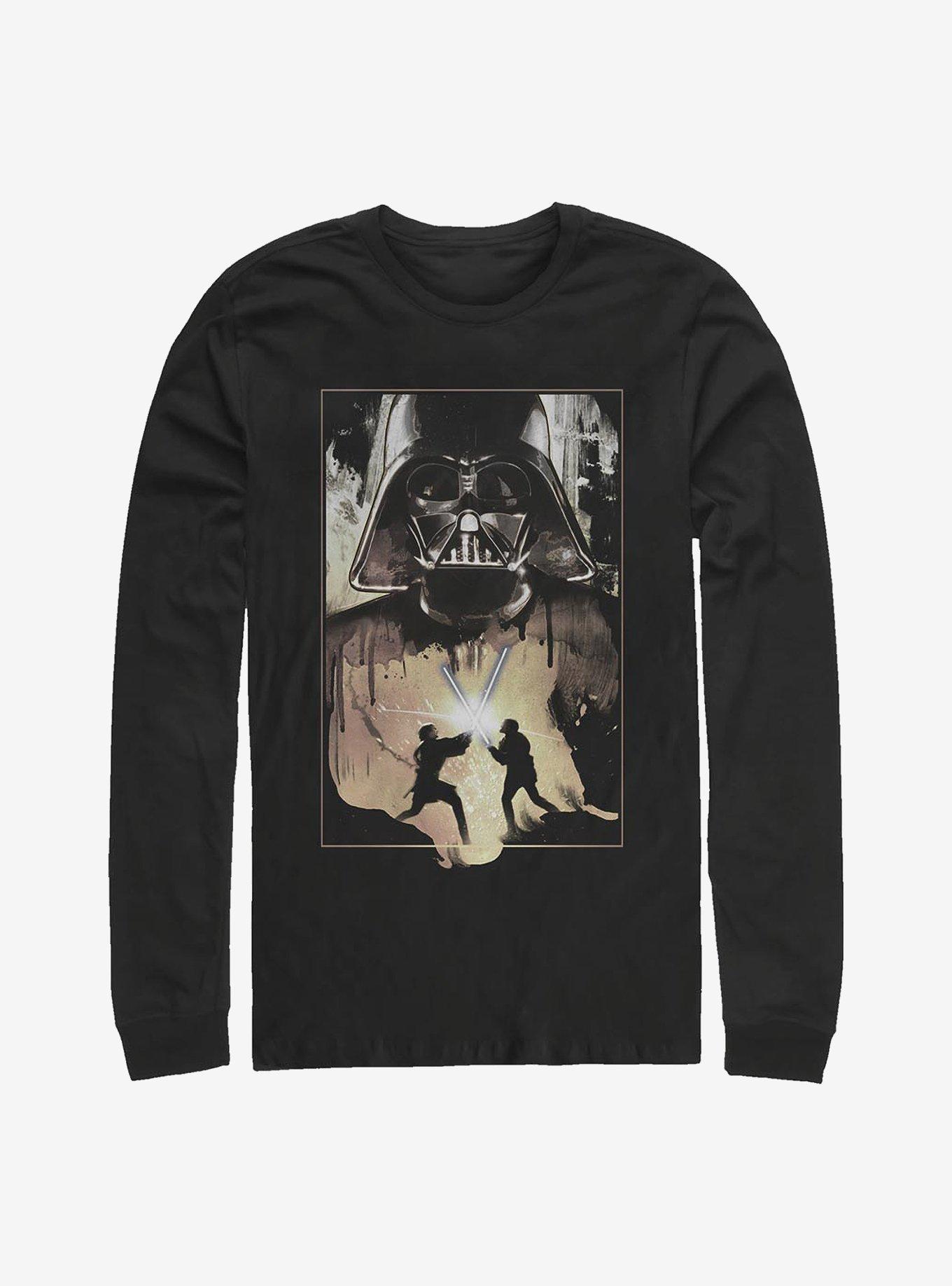 Star Wars Battle Long-Sleeve T-Shirt, BLACK, hi-res