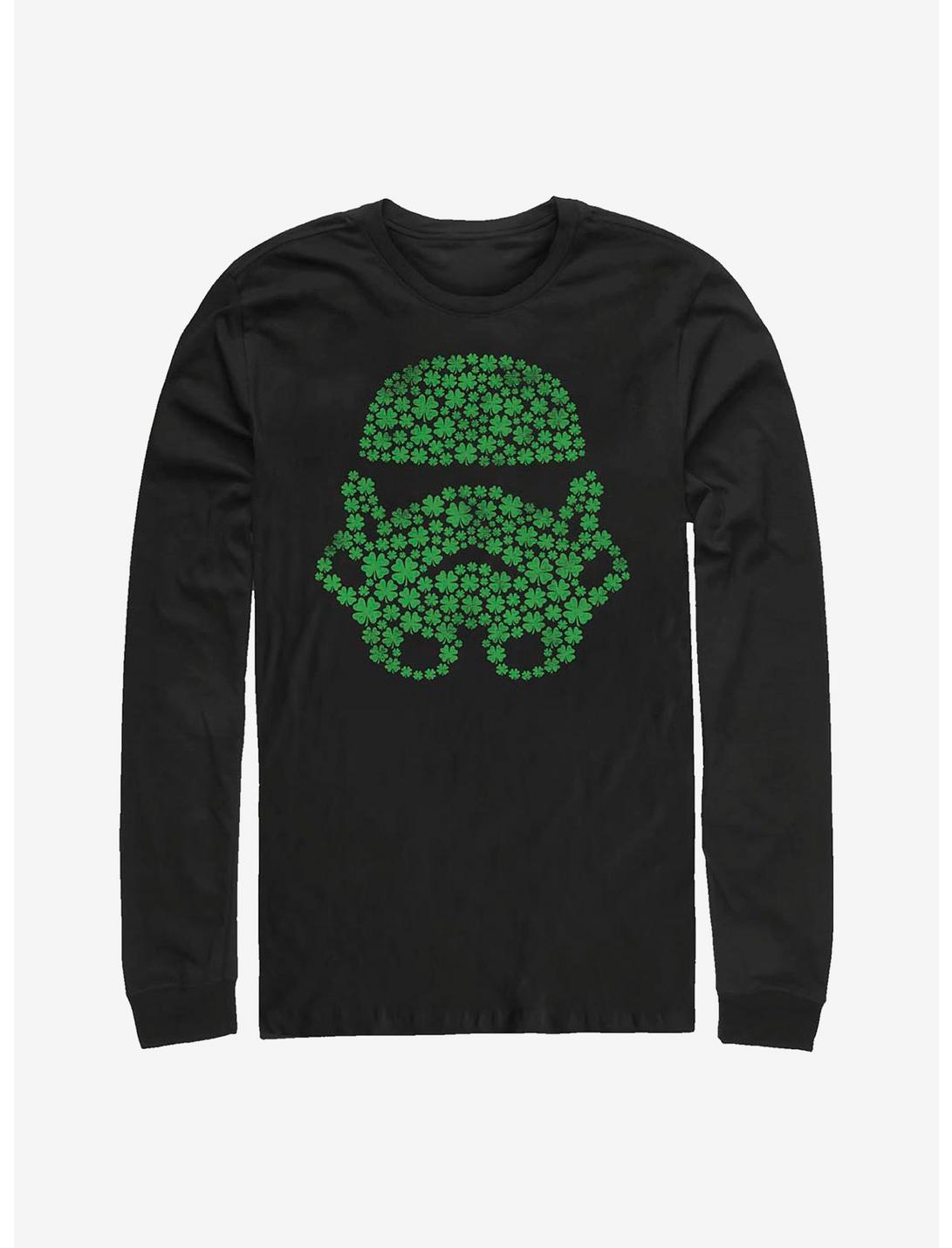 Star Wars Clover Field Long-Sleeve T-Shirt, BLACK, hi-res