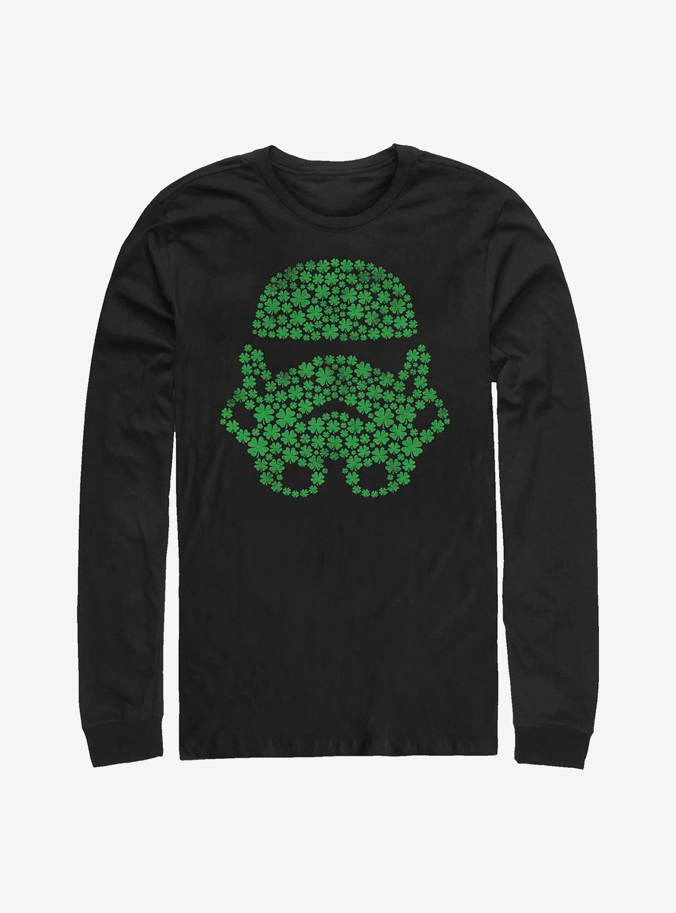 Star Wars Clover Field Long-Sleeve T-Shirt, BLACK, hi-res