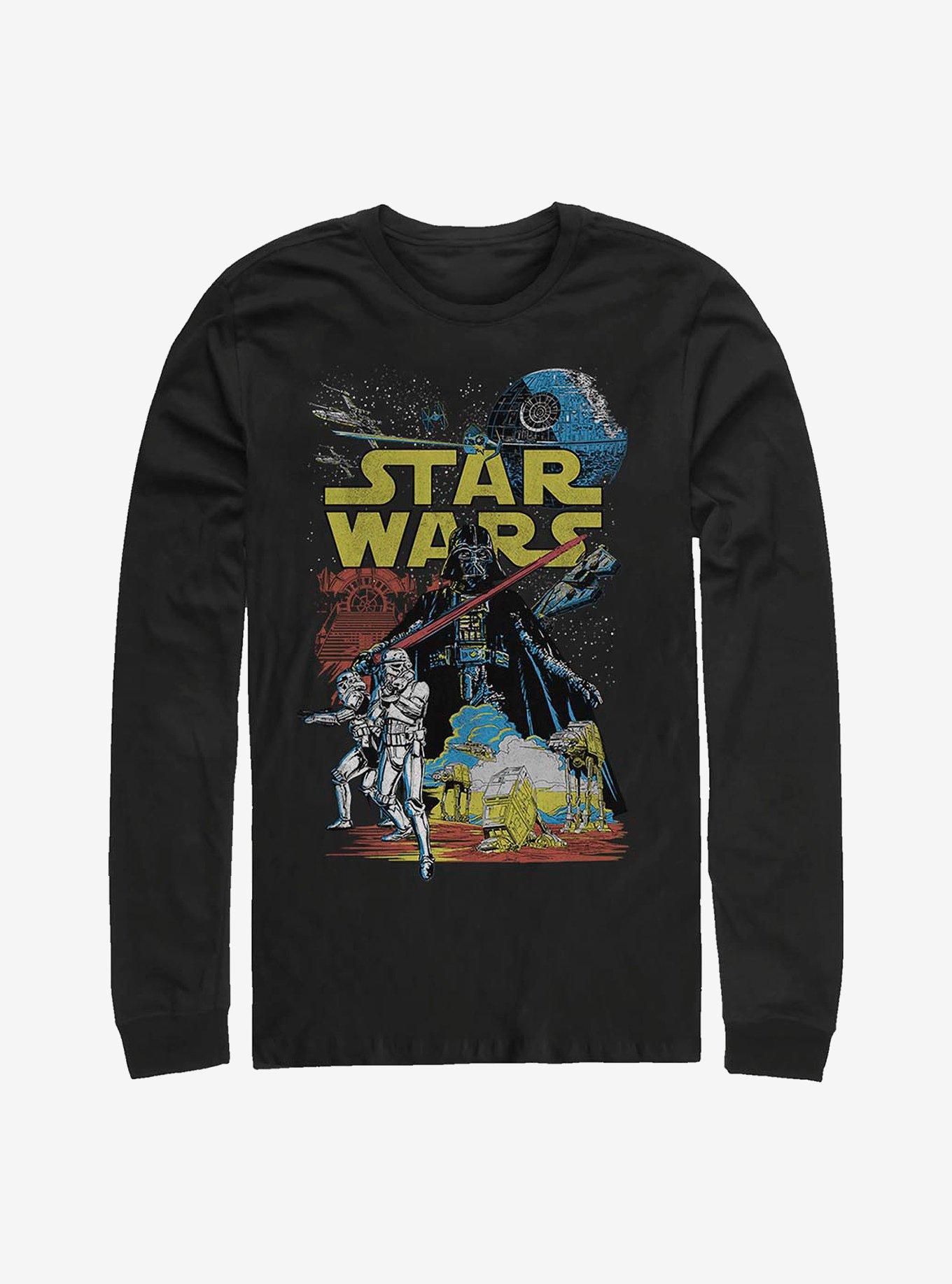 Star Wars Rebel Classic Poster Long-Sleeve T-Shirt, , hi-res