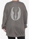 Her Universe Star Wars Jedi Embroidered Open Cardigan Plus Size Her Universe Exclusive, MULTI, hi-res
