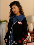 Her Universe Marvel Avengers Symbols Embroidered Cardigan Her Universe Exclusive, MULTI, hi-res