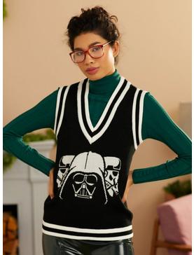 Her Universe Star Wars Dark Side Sweater Vest Her Universe Exclusive, , hi-res