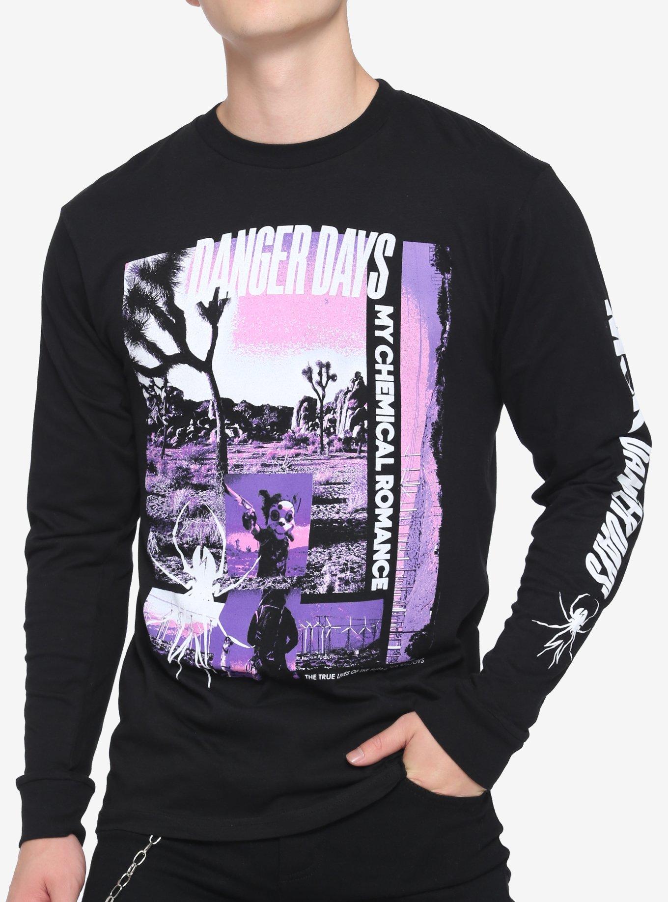 My Chemical Romance Danger Days Long Sleeve T-Shirt, BLACK, hi-res
